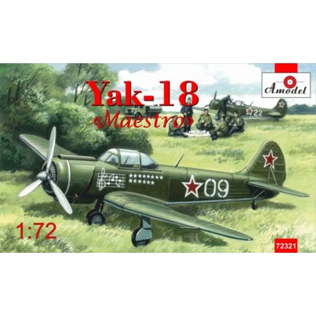 Amodel 1:72 Yakovlev Yak-18 Maestro 