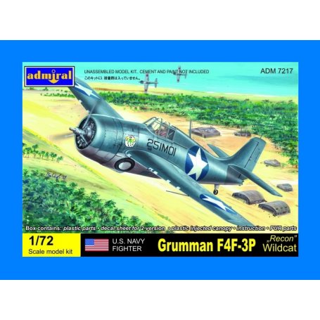 AZ ADMIRAL 1:72 Grumman F4F-3P 