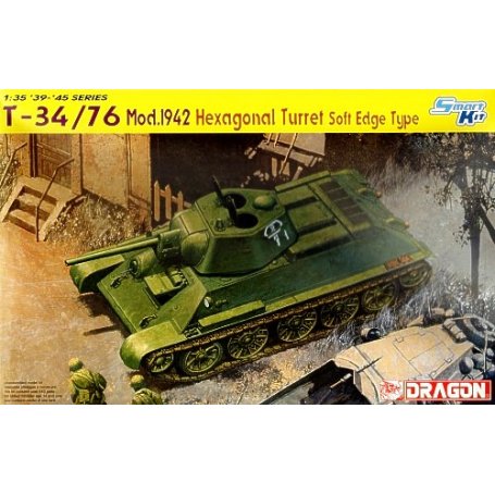 Dragon 1:35 6424 T-34/76 1942 HEXAGONAL