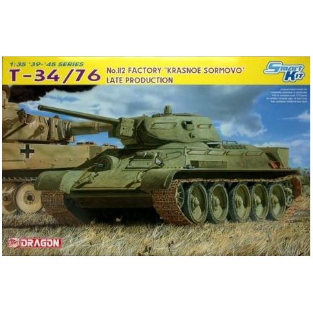 Dragon 1:35 T-34-76 NO.112 FACTORY KRASNOE SORMOVE late production 