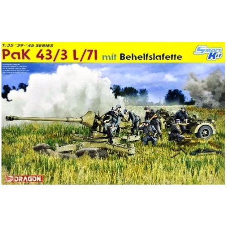 Dragon 1:35 PaK.43/3 L/71 mit Behelfslafette 