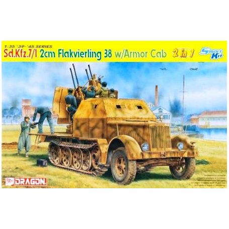 DRAGON 6533 1/35 SDKFZ 7/1 2CM FLAK