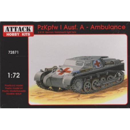 Attack 1:72 72871 PZKPFW AMBULANCE