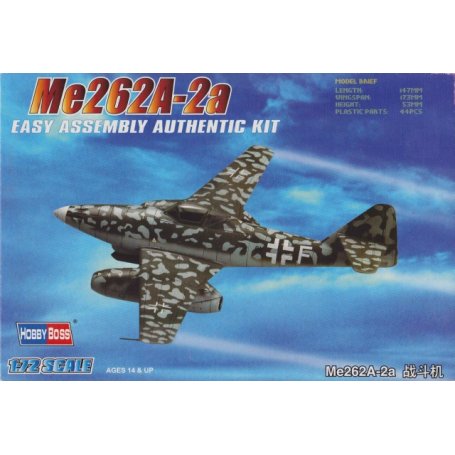 Hobby Boss 1:72 80248 1/72 Germany Me262A-1a Fighter