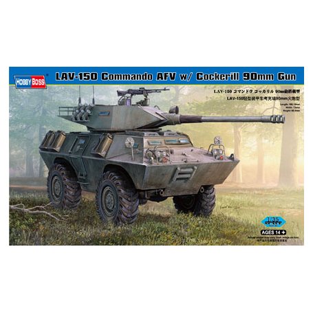 HOBBY BOSS 82422 1/35 LAV-150 Commando AFV w/ Cock