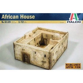 ITALERI 6139 AFRICAN HOUSE 1/72