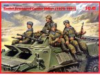 ICM 1:35 Sowieccy żołnierze w czasie transportu / 1979-1991 | 4 figurki |