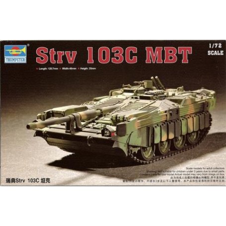 TRUMPETER 07298 1/72 STRV 103C MBT