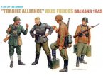 Dragon 1:35 FRAGILE ALLIANCE / AXIS FORCES / BALKANS 1943 | 4 figurines | 