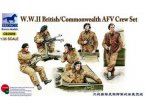 Bronco CB 1:35 BRITISH / COMMONWEALTH AFV CREW - WWII - 6 figurines 