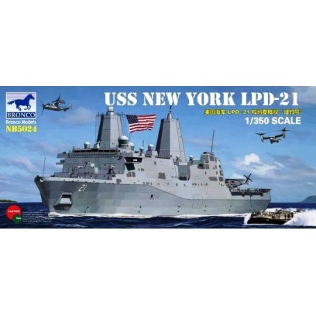 BRONCO NB 5024 USS LPD-21 NEW YORK
