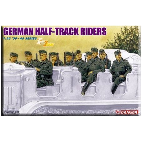 Dragon 1:35 GERMAN HALF-TRACK RIDERS 