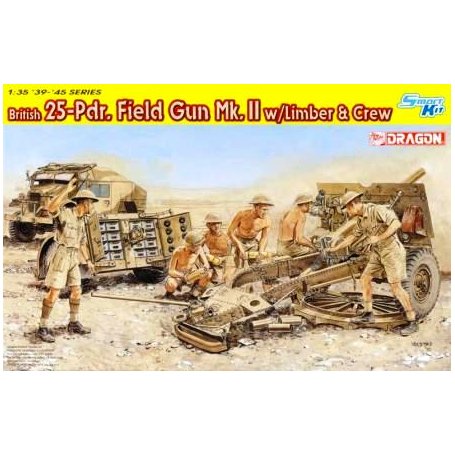 Dragon 1:35 6675 BRITISH 25 PDR FIELD G.