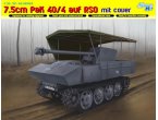 Dragon 1:35 75mm Pak 40/4 auf RSO w/cover