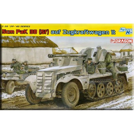 Dragon 1:35 50mm Pak 38 auf Zugkraftwagen