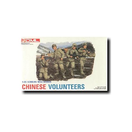Dragon 1:35 CHINESE VOLUNTEERS / KOREAN WAR | 4 figurines | 