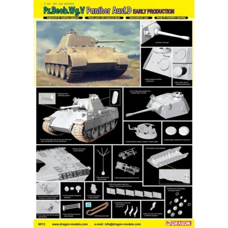 Dragon 1:35 6813 Pz.Beob.WG.V Ausf.D Early