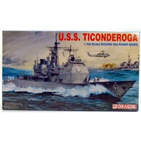 DRAGON 7018 AEGIS CRUISER USS TICONDEROGA