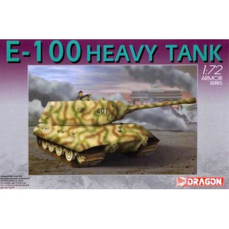 DRAGON 7256 GERMAN TANK E-100 1/72