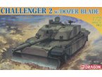 Dragon 1:72 7285 CHALLENGER 2 w/DOZER BLADE