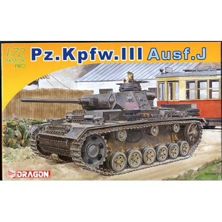 Dragon 1:72 7372 PZ.KPFW.III AUSF.J