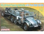 Dragon 1:72 Kfz.69 6x4 TOWING VEHICLE W/37mm PaK.35/36 