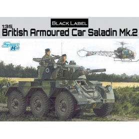 DRAGON BLACK LABEL 3554 BRITISH ARM. CAR SALADIN 