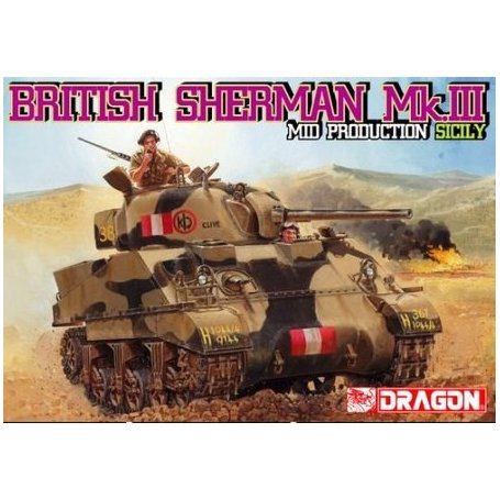 DRAGON CYBER HOBBY 6231 Sherman Mk.III Mid