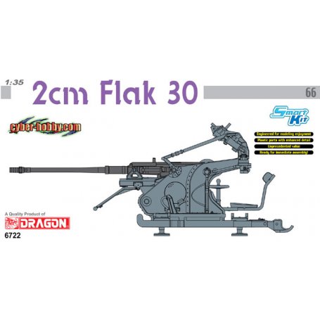 DRAGON CYBER HOBBY 1:35 6722 2cm FLAK 30