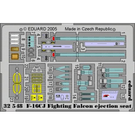 EDUARD 32548 F-16CJ - ACADEMY