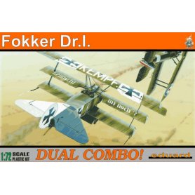 EDUARD 7017 FOKKER DR.1 DUAL COMBO