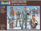 Revell 1:72 Modern NATO pilots / USA, German, Great Britain | 28 figurines |