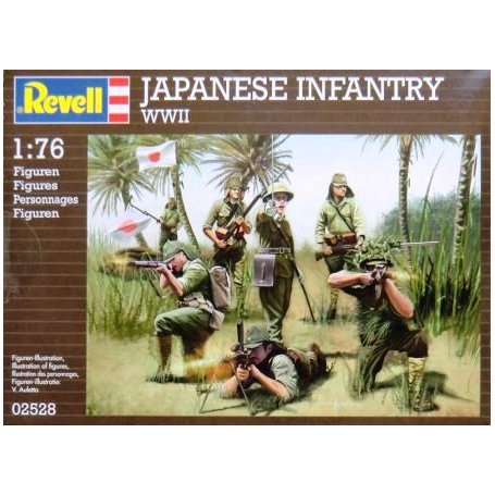 REVELL 02528 JAPAN. INFANTRY WWII
