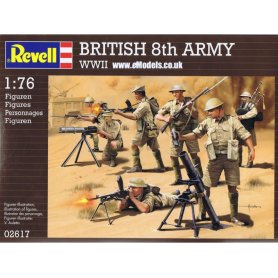 REVELL 02617 BRITISH 8 ARMY WWII