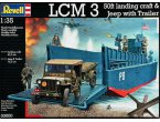 Revell 1:35 LCM 3 i Jeep w/trailer