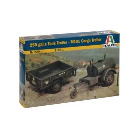 ITALERI 0229 TANK 250&CARGO M101