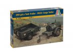 Italeri 1:35 Trailer set: cistern 250gal and M101 | 2in1 |