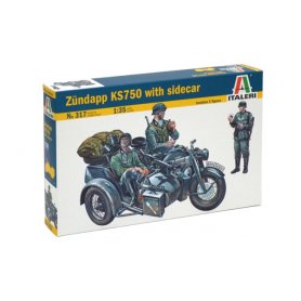 ITALERI 0317 ZUMDAPP KS 750 W/SIDEC