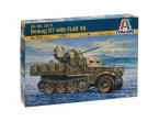 Italeri 1:35 371 Sd. Kfz.10/5 Demag D7 with FLAK 38