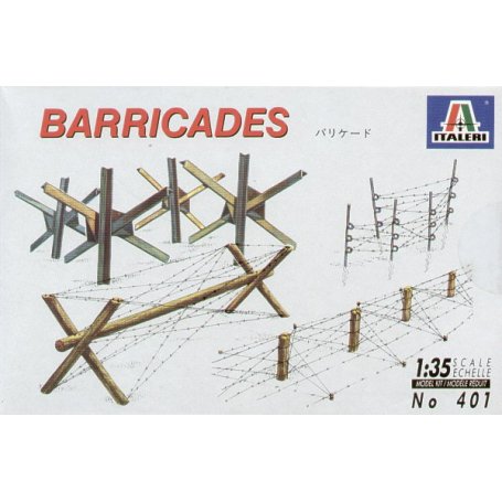 ITALERI 0401 BARRICADES 1/35