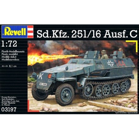 REVELL 03197 SDKFZ 251/16 AUSF.C