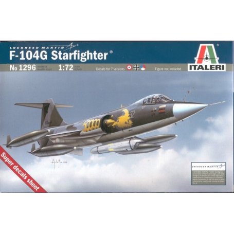 ITALERI 1296 F-104 G RECCE