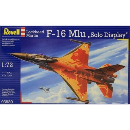 REVELL 03980 F-16 MLU SOLO DISPLAY