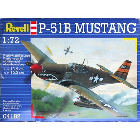 REVELL 4182 P-51 B MUSTANG 1/72