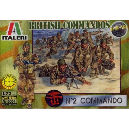 ITALERI 6064 BRIT. COMAND.WWII