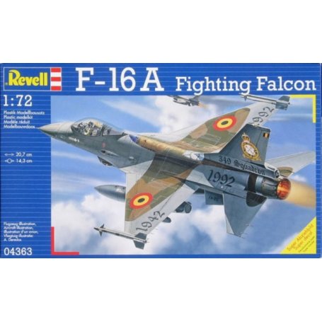REVELL 04363 F-16A FALCON 1/72