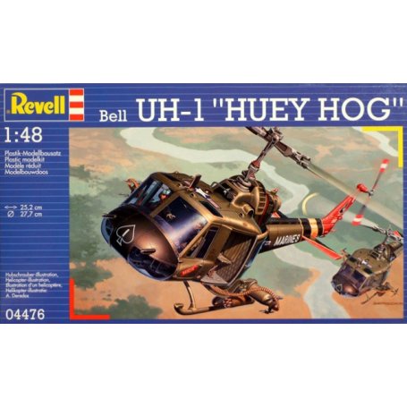 REVELL 04476 BELL UH-1C/E HUEY 1/48
