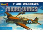 Revell 1:144 Curtiss P-40E Warhawk | Micro Wings |