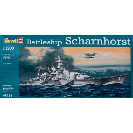 Revell 05136 1/1200 Battleship Scharnhorst