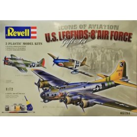 REVELL 1:72 05794 ICONS OF AVIATION U.S. LEGENDS: 8 AIR FORCE